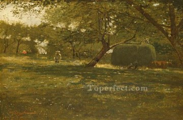 Harvest Scene Realism painter Winslow Homer Oil Paintings